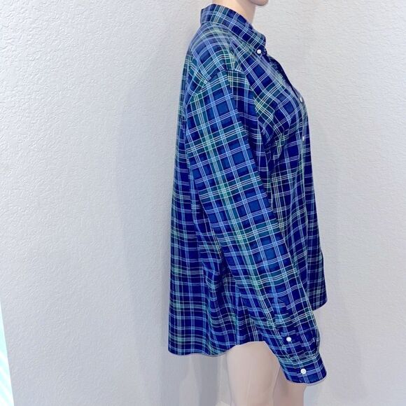 Ralph Lauren plaid designer dress shirt - Picture 4 of 6